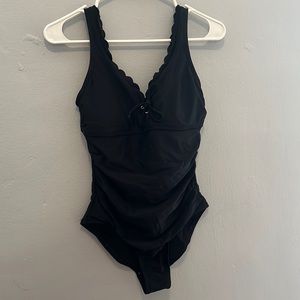 Black One Piece Swimsuit